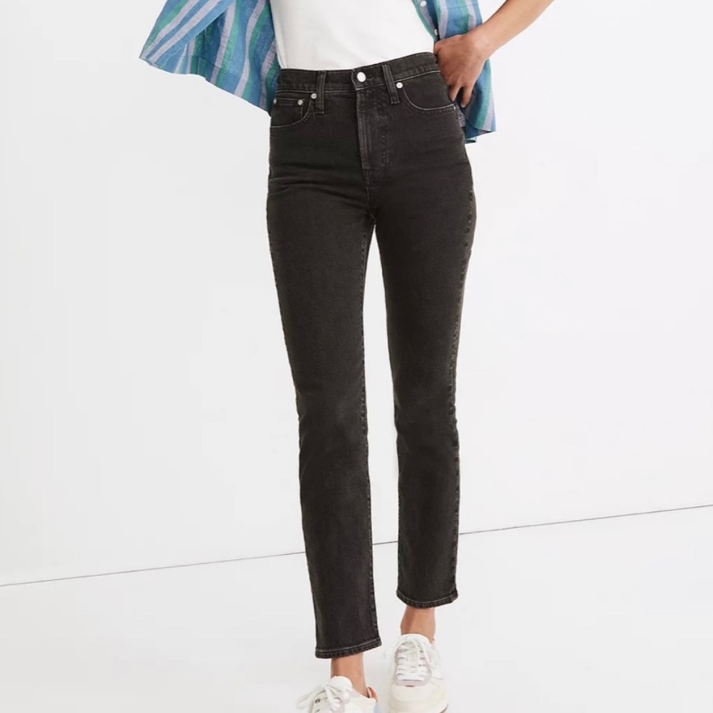 Madewell perfect vintage jeans lunar black wash